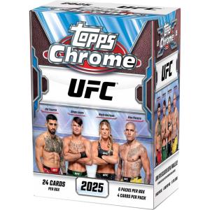 image2025 Topps Chrome UFC  Factory Sealed  Value BoxValue Box