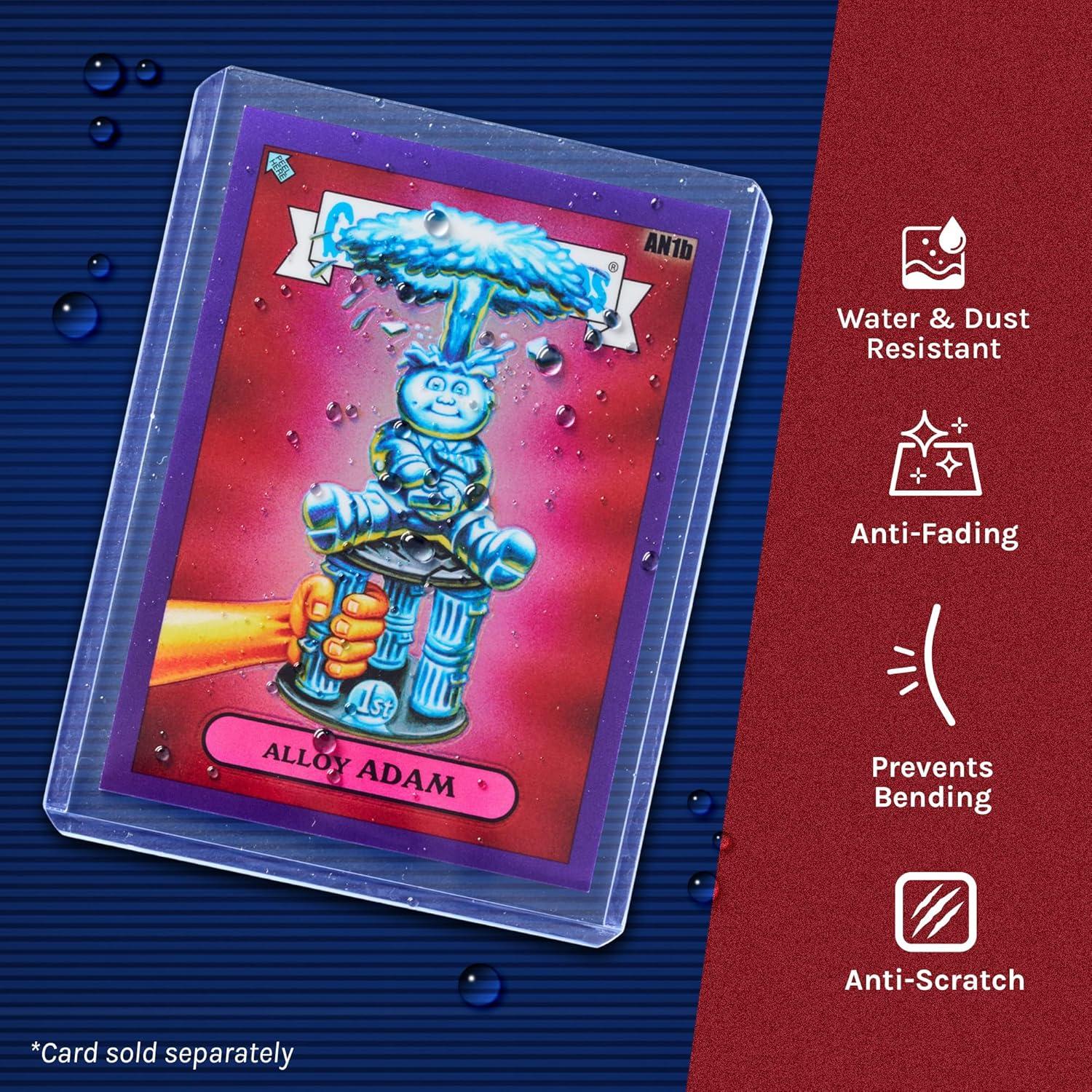 imageFanatics Collectibles 35pt 3x4 Top Loaders 100 Count  Standard Size Clear Rigid Card Holders for Trading Card Protection