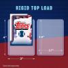 imageFanatics Collectibles 35pt 3x4 Top Loaders 100 Count  Standard Size Clear Rigid Card Holders for Trading Card Protection