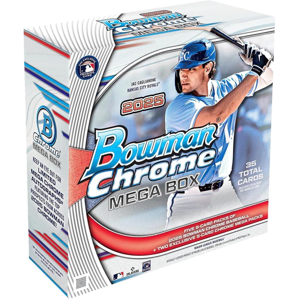 image2025 Bowman Chrome Baseball  Factory Sealed  Mega Box