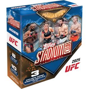 image2025 Topps Stadium Club UFC  Factory Sealed  Mega Box