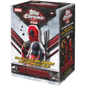 image2025 Topps Chrome Deadpool  Factory Sealed  Value Box