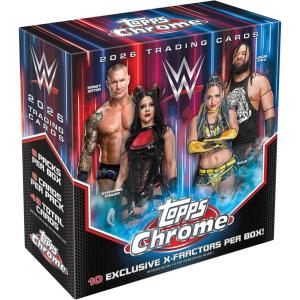 image2026 Topps Chrome WWE  Factory Sealed  Mega Box