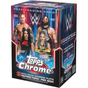 image2026 Topps Chrome WWE  Factory Sealed  Value Box