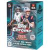 image2025 Topps Chrome Football  Factory Sealed  Value Box