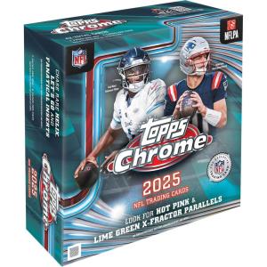 image2025 Topps Chrome Football  Factory Sealed  Mega Box