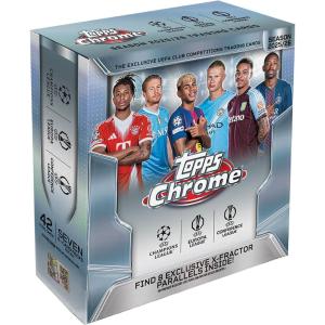 image202526 Topps Chrome UEFA Club Competitions Soccer  Factory Sealed  Mega Box