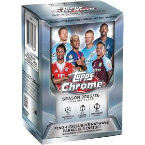 image202526 Topps Chrome UEFA Club Competitions Soccer  Factory Sealed  Value Box