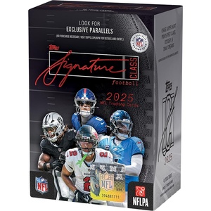 image:image2025 Topps Signature Class Football  Factory Sealed  Value Box