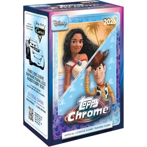 image:image2026 Topps Chrome Disney  Factory Sealed  Value Box