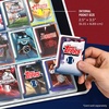 image:imageTopps Binder  9 Pocket Trading Card Binder Premium Durable Material 35 TopLoading Pages 450 Card Capacity Folder for Collectible Card Games Sports TCG WhiteBasketball