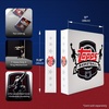 image:imageTopps Binder  9 Pocket Trading Card Binder Premium Durable Material 35 TopLoading Pages 450 Card Capacity Folder for Collectible Card Games Sports TCG WhiteBasketball