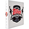 image:imageTopps Binder  9 Pocket Trading Card Binder Premium Durable Material 35 TopLoading Pages 450 Card Capacity Folder for Collectible Card Games Sports TCG WhiteBasketball