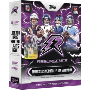image:image2025 Topps Resurgence Football  Factory Sealed  Mega Box